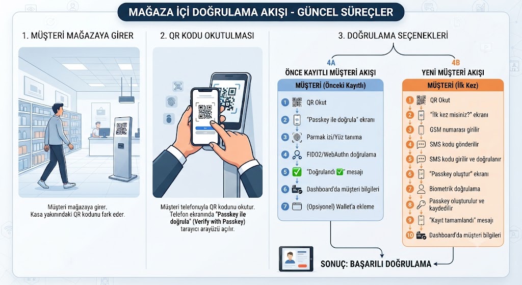 QR Doğrulama Akış Şeması